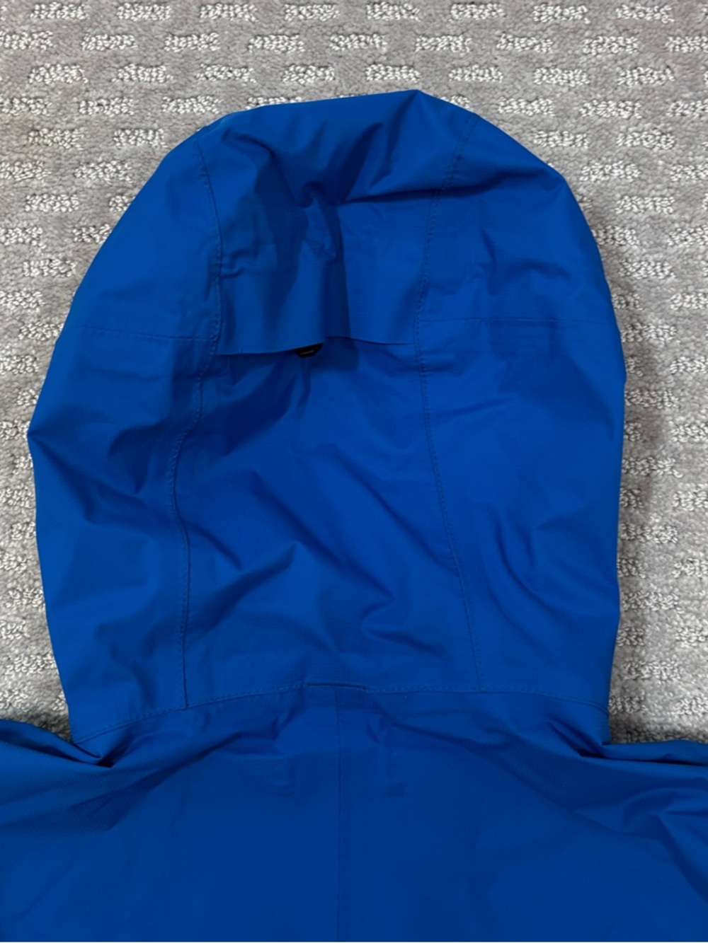L.L. Bean TEK‎ O2 Storm Rain Jacket Women's Sz XS  Blue Zip Local News Branded - Picture 8 of 8